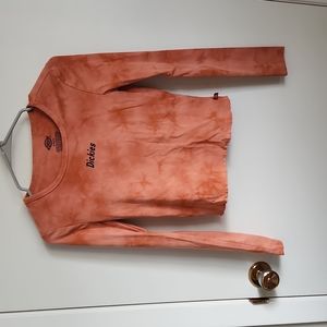 Long sleeve crop top